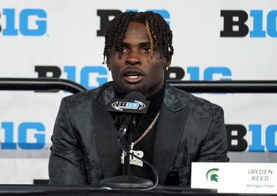 Michigan State football WR Jayden Reed named a top ten player in the Big Ten by Joshua Perry