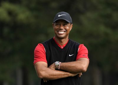 The world of golf celebrates as Tiger Woods is announced as the cover athlete of PGA Tour 2K23