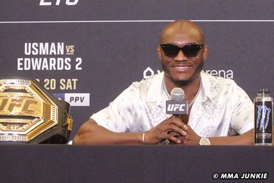 Kamaru Usman denies fame has got to him before UFC 278; wants to be ‘bigger than Dwayne Johnson’