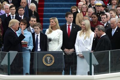 Ivana Trump walked out on ex-husband’s inauguration because she was horrified by poor seat, report says