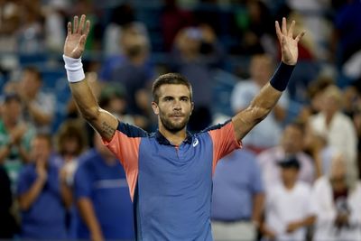 Coric crashes Nadal's Cincinnati welcome back party
