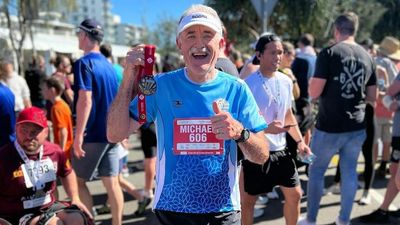 68-year-old Tasmanian runner has his 100th marathon within reach