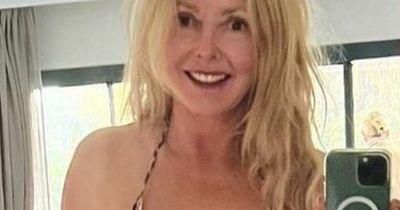 Carol Vorderman stuns fans in bikini and hot pants after amazing weight loss
