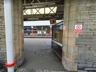 Passengers trapped in locked station after train arrived over 90 minutes late