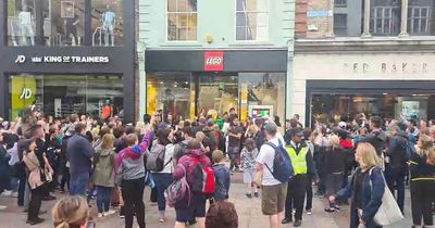 Dublin's Lego Store officially opens with dozens queuing for hours