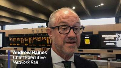 Network Rail Chief Executive Andrew Haines says strikes “could go on for a long time”