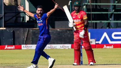 1st ODI: Chahar takes three as India bundle out Zimbabwe for 189