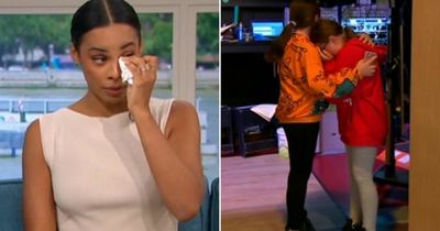 Rochelle Humes sobs over This Morning's touching gift to terminally ill guest