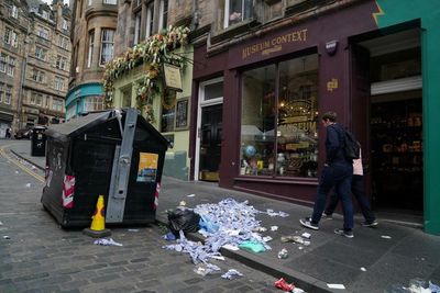 Warning that 'waste will pile up' in Edinburgh as cleansing workers strike