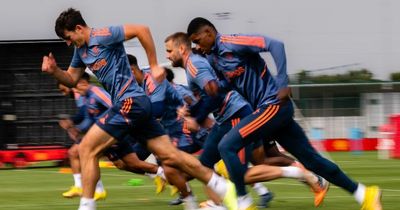 Manchester United training hints at two missing key players and new midfield for Liverpool