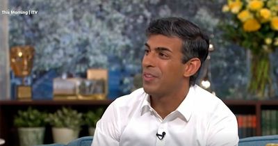 ITV This Morning viewers unhappy as Rishi Sunak quizzed on McDonald's rather than leadership contest