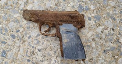 Parents shocked as kids, six and seven, find 'gun' at Greater Manchester beauty spot