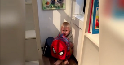 Irish people react with horror to video of American boy with bulletproof schoolbag