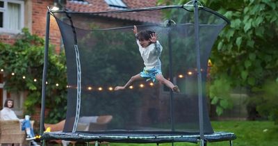 Shoppers rave over Argos trampoline with lights and 'mist effect' reduced by £125