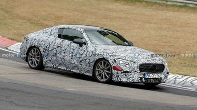 Mercedes-Benz CLE-Class Coupe Spied On The Nurburgring