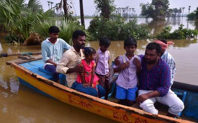 Godavari water level recedes below danger mark