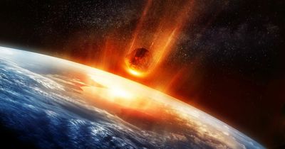 Underwater crater caused by dino-killer's relative