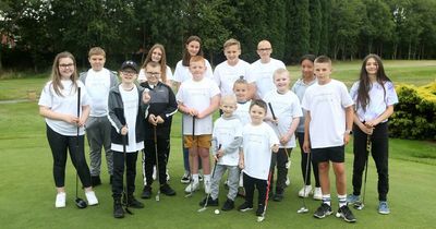 Young cancer patients swap the wards for the fairways at Sir Bobby Robson Foundation golf day