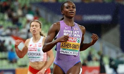 Dina Asher-Smith reveals period caused calf cramps after racing into 200m final