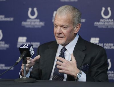 What Jim Irsay said in his first appearance of training camp