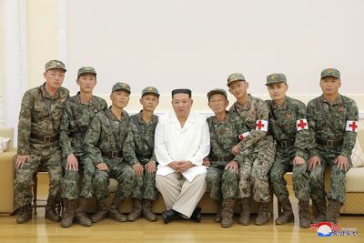 N.Korea's Kim praises military medics for frontline COVID fight in capital