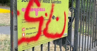 Baffled shoppers slam 'despicable' graffiti cropping up on major Nottingham road