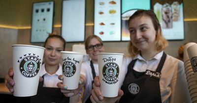 'Fake Starbucks' chain opens in Russia weeks after coffee giant exited nation
