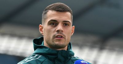 Granit Xhaka tells Mikel Arteta he has discovered "proper leader" in Arsenal side