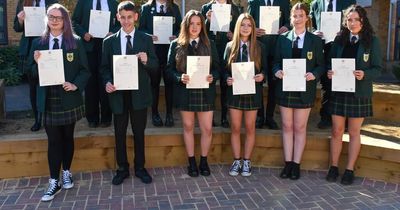 Lanarkshire high school celebrates pupils exam success