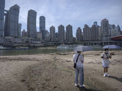 The Yangtze River is shrinking as drought disrupts the world's No. 2 economy