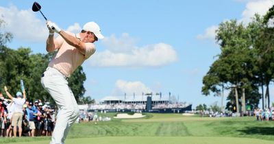 Rory McIlroy amazes US crowd with incredible drive before 'total brain collapse'