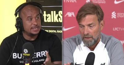 Gabby Agbonlahor bites back at Jurgen Klopp after Liverpool boss slammed pundit