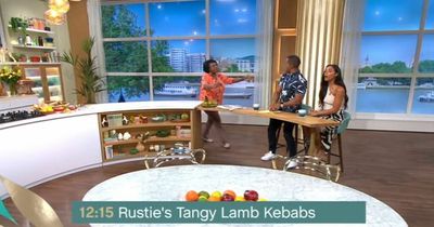 This Morning host Andi Peters branded 'miserable' for refusing to hug guest Rustie Lee