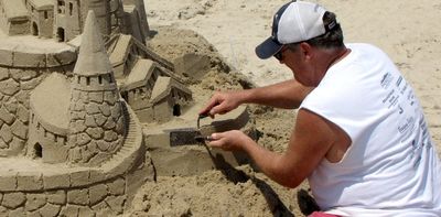 Sandcastle engineering – a geotechnical engineer explains how water, air and sand create solid structures