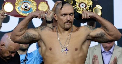 Oleksandr Usyk responds to being lighter than expected for Anthony Joshua rematch