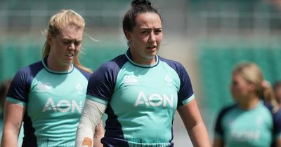 What time and TV channel is Japan v Ireland on in women's rugby international?