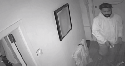 Scots rapist enters home he thought was owned by young woman in chilling footage