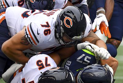 Bears’ Teven Jenkins assesses his debut at right guard vs. Seahawks