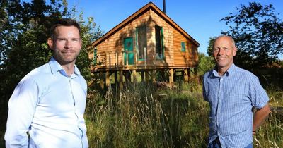 Heart-shaped treehouse set to open to help Northumberland tourism bloom