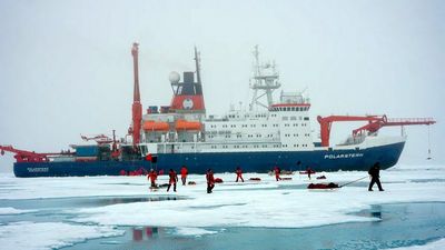 Polarstern Icebreaker Returns To Port After Arctic Research Amid Record Heatwaves