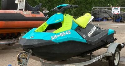 Thieves warned stolen jetski has 'serious life-threatening fault'