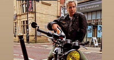 Gemma Atkinson channels biker chic as fiancé Gorka Marquez adorably shares 'favourite thing' about her