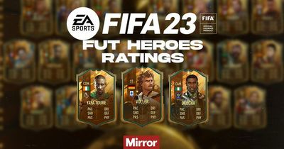FIFA 23 FUT Heroes ratings confirmed featuring seven Premier League legends