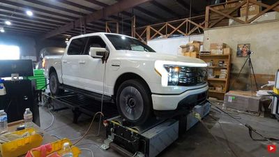 Ford F-150 Lightning Electric Pickup Truck Hits The Dyno