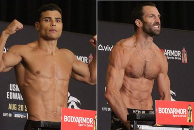 UFC 278 video: Paulo Costa says ‘f*ck USADA’ as he, Luke Rockhold make weight