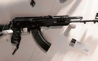 Amethi unit all set to make AK-203 rifles