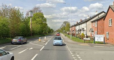 Motorcyclist rushed to hospital after crash with BMW closes major road