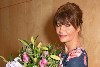 Helena Christensen debuts new hair transformation