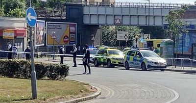Man stabbed outside London Underground station in broad daylight rushed to hospital