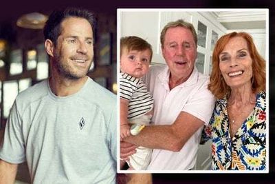 Jamie Redknapp shares adorable picture of baby son Raphael with his parents Harry and Sandra